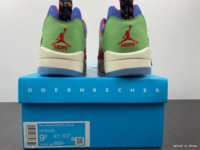 Rep Jordan 5 DR6287-486 Low Doernbecher Air 0720
